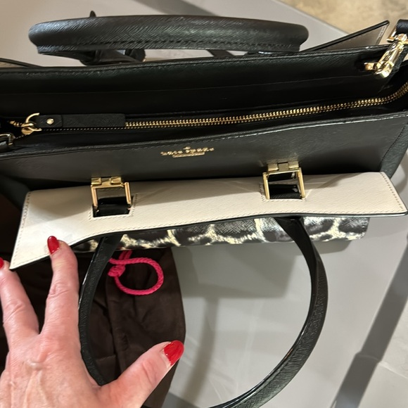 Kate Spade XL Leather Candace/Make it Mine Satchel/Shoulder l - Picture 11 of 12